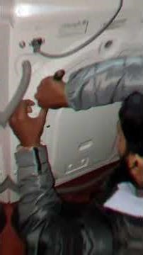 Font load washing machine install (voltas beko)