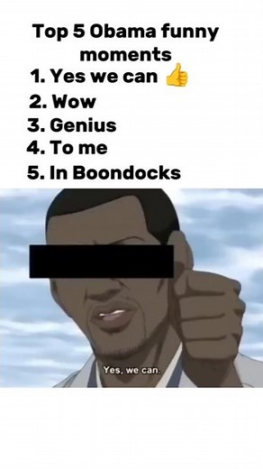 Funniest Obama moments. #anime