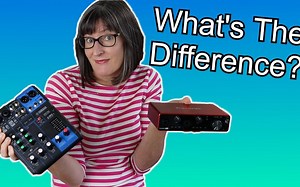 " 萨克斯录音基础 "声卡和调音台有什么不同?　Audio Interface vs Mixer