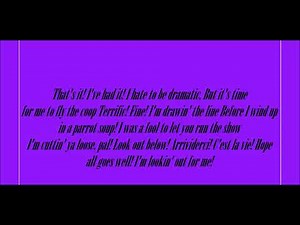 Aladdin The Return Of Jafar, I'm Looking Out For Me Lyrics