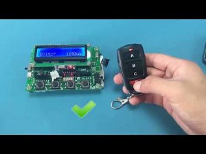 How to use : 433Mhz Wireless Receiver Learning Code 1527 Decoding Module