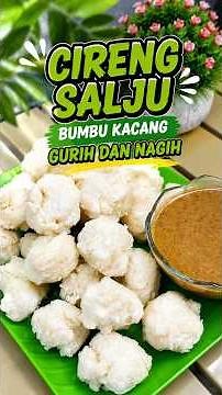 Snow Cireng Recipe with Peanut Sauce #cooktogether #snowcireng