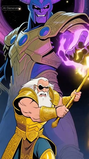 Odin vs Galactus – Clash of Cosmic Titans. Pt 3 #marvelshorts