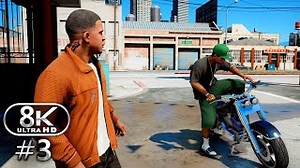 GTA 5 2019 Real 8K Graphics - Grand Theft Auto 5 Gameplay Part 3 - Repossession PC 8K 60FPS