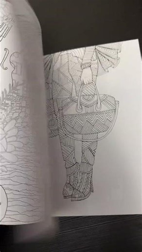 Relaxing Coloring Book Flip (Pure Paper Sounds)