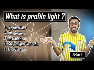 Comprehensive Guide to Profile Lights: Applications, Dimensions, Installation, Costing & Expert Tips