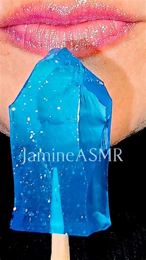 ASMR CRYSTAL CANDY JELLY #asmr #shorts #crystals