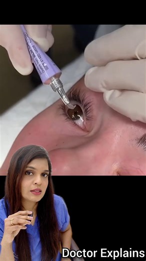 Why they put ointment in eyes during surgery #drnalliramya #skincare #vizagent #undereyebags #ent