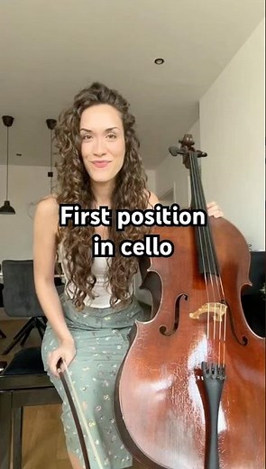 First position in cello - tutorial #cello #cellolesson #cellotutorial #learncello #cellist #music
