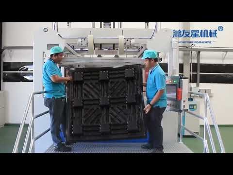 HDPE thick sheet vacuum forming machine for plastic tray