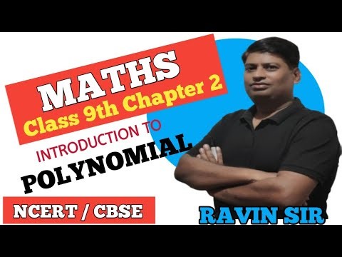 Ncert class 9 maths chapter 2 introduction polynomial