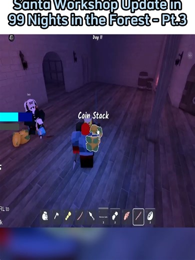 Santa Workshop Update in 99 Nights in the Forest