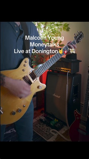 Malcolm Young's Live Performance of Moneytalks