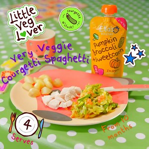 49 reactions · 22 comments | Tik Tok its courgette o'clock! ⏰ Try our Very Veggie Courgetti Spaghetti!  Perfect for tiny tummies from 10 months + bigger tummies too!  This easy peasy recipe is packed with scrummy veggies little ones will love! For more scrummy recipes head over to our recipe hub! https://www.ellaskitchen.co.uk/recipes | Ella's Kitchen | Facebook