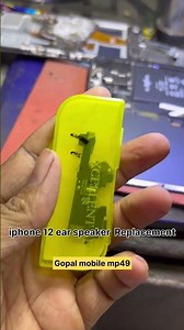 iphone 12 ear speaker replacement #brokenfix #repair #repair #problemfix #problemfix #tech