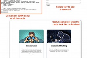 Cyber Security cardgame generator
