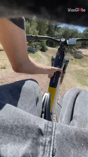 Trail Riding Adventure: Clean Takeoff, Rough Landing! || WooGlobe