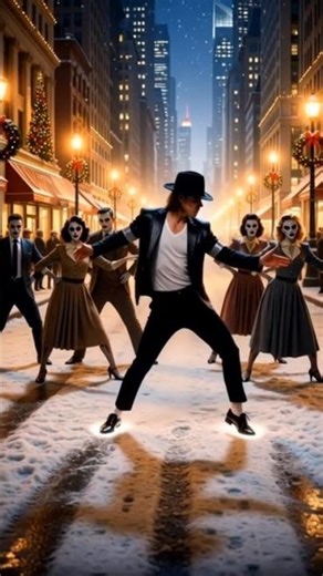 Epic Winter Dance Showdown in the City Streets #DanceMagic #CinematicShorts #StreetPerformance