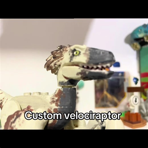 Custom Velociraptor 3D Prints for Jurassic World Fans