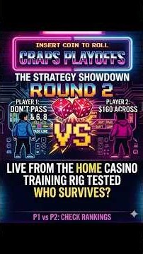 Don't Pass vs $160: Craps showdown results #craps #casino #crapsstrategy