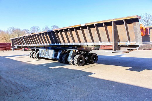 Self-propelled electronically steered modules for in-plant jobs