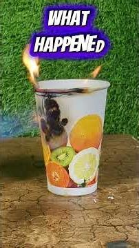 Fire Gun vs 3 Water-Filled Glasses – Different Heat Levels Test!