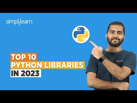 Top 10 Python Libraries in 2026 | Python Libraries Explained | Python for Beginners | Simplilearn