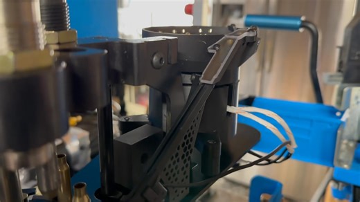 ￼ Introducing the HFS RL series Primer Collator We built this with one thing on our mind, automation. To keep up with automation it had to be reliable, durable, and feature jam avoidance. I am happy to say we achieved all of that and more. • User updatable software • Bolts directly to the press (no stand) • 800 small-primer capacity large primer compatible • Expansion port for future sensor additions • Adjustable vibration metal sorting inserts • Auto stop/start when ramp is full Patents Pending