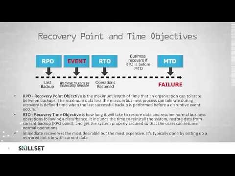 BIA - Business Impact Analysis (CISSP Free by Skillset.com)