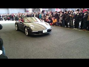 ポルシェ991 スポーツマフラー 吹かす！