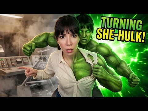 Woman Gets Exposed to Gamma Rays, Becomes She-Hulk Transformation