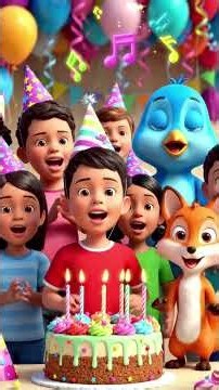 Happy Birthday Song for Kids 🎈 | Birthday Party Nursery Rhyme | Kidzee-Rihu