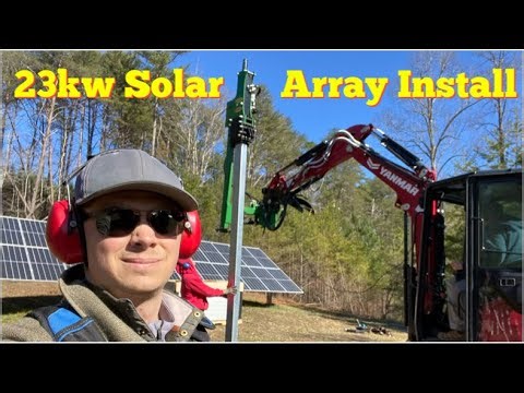 Groundmount Solar Installation with Engineer775