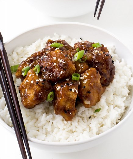 Slow Cooker General Tso's Chicken