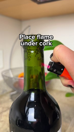 No corksrew no problem 🤝 #clipperlighter #lighterhacks #lightertricks | Clipper Lighter