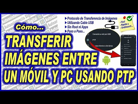 How to Transfer Images Between a Mobile and PC by USB Cable and Using PTP