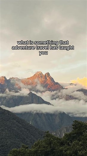 What’s something that adventure travel has taught you that nothing else in life will? 🗻 I love to ask my podcast guests this question, and I especially loved this answer, because it really is so true. Most people are kinder than we think and genuinely want to help. In a world that can feel pretty dark, especially online, those real-life moments with strangers on your adventures remind you how good people actually are. Experiences like that really do restore your faith in humanity!