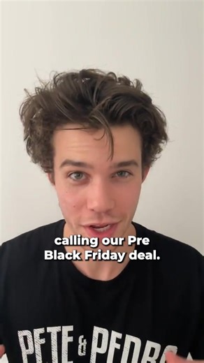 Early Pre Black Friday Deals Ending Soon! ⏰️⁠ ⁠ Don’t wait—our Pre-Black Friday Deal won’t last long! Take 10% off your order and get a free top-rated body wash ($19 value) — choose Desperado or Refresh. Claim your favorites now and upgrade your shower routine before it’s too late!⁠ https://peteandpedro.com/products/pre-black-friday-desperado-or-refresh-body-wash ⁠ How It Works:⁠ ⁠ 1. Spend $50 with your order (not counting the free gift).⁠ 2. Add your choice of free gift to your cart.⁠ 3. At ch