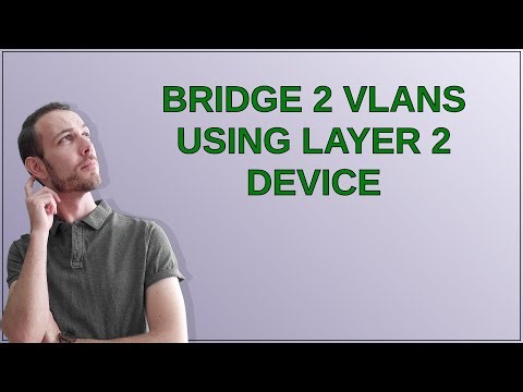 Networkengineering: Bridge 2 VLANs using layer 2 device