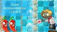 PvZ 2 (Penny's Pursuit) Zcorp Incorporated, Inc. - Level 2 Spicy Difficulty Walkthrough-2