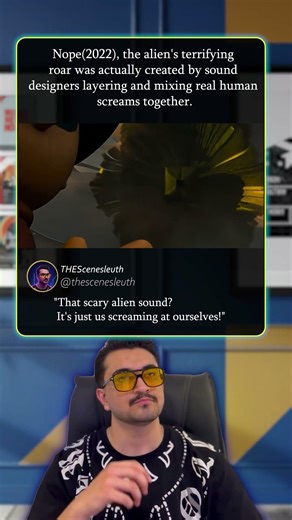 Nope - When a Human Scream Became an Alien Roar! 👽😱 #thescenesleuth