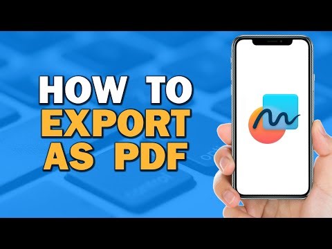 How To Export as PDF in Freeform (Quick Tutorial)