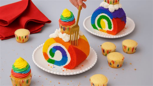 How to Make a Rainbow Swiss Roll