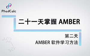 天玑算-科研服务丨amber实际操作课程（2）：AMBER软件学习方法