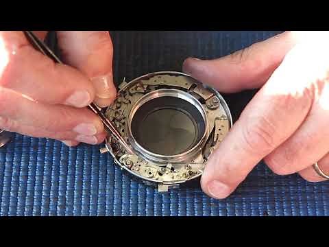Servicing a Synchro Compur shutter for a Linhof camera part 04