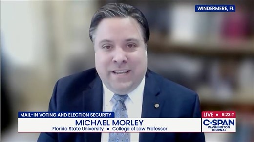 Mail ballots are widely used in approximately two-thirds of states although “state laws differ dramatically” on key election procedures like when and whether mail ballots can be pre-processed, explained Michael Morley, Election Task Force member and faculty director of the Election Law Center at Florida State University — which was recently recognized in state law for its role in advancing research and public understanding of election administration. In a recent C-SPAN appearance, Michael outlin