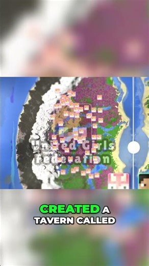 Minecraft Girls Unite! Defending Their Pink World from Falling Walls! #shorts