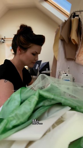 Stephanie @ She's Dynamite | “So you just… sit at home and sew all day?” Yes. While answering emails, sourcing fabric, drafting patterns, draping, filming content,... | Instagram