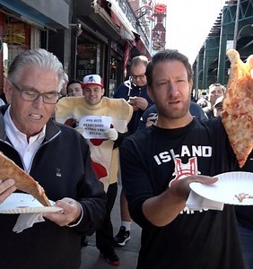 Barstool Pizza Review - Justin’s Pizza (Bronx) with Special Guest Mike Francesa | David Portnoy - El Presidente