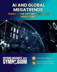 The world is shifting — and investors who adapt will lead. Debt is rising. AI is disrupting industries. Geopolitics are redrawing markets. These aren’t just headlines — they’re forces reshaping your investments, your business, and your financial future. Beyond Insights Symposium 2026 is where clarity meets action. On 11 January 2026, Malaysia’s leading megatrends symposium brings together top investors, traders, and business leaders to explore: 🌍 Theme: The New World Order — Resilience Amidst G